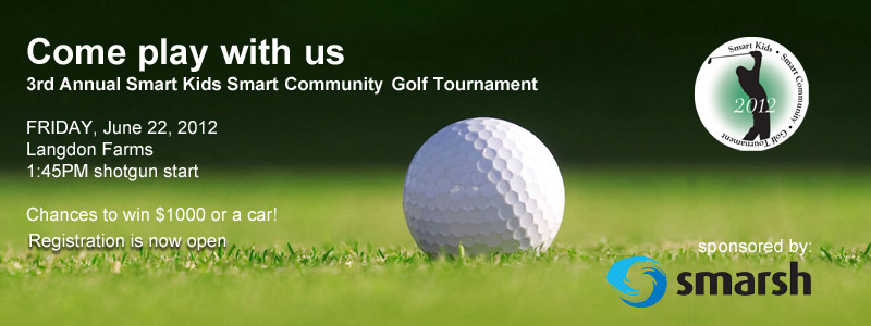 Smart Kids Smart Community: Golf Tournament
